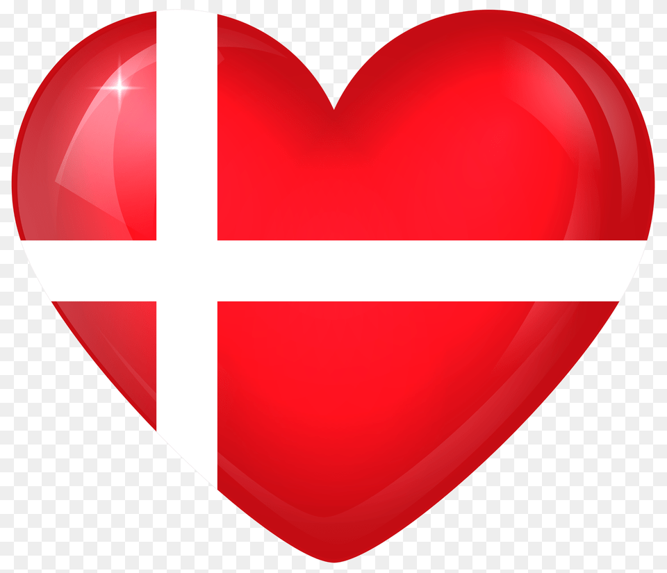 Denmark Large Heart, First Aid Png
