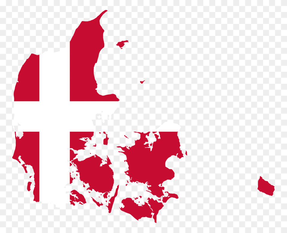 Denmark Map Flag Clipart, Logo, Person, Symbol Free Png