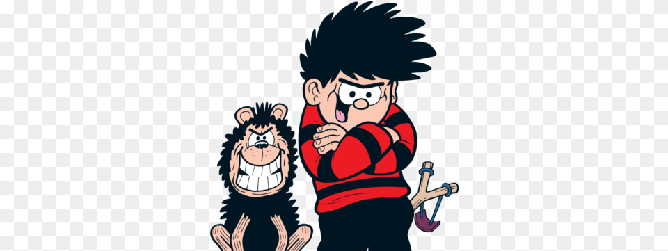 Dennis The Menace And Gnasher Dennis The Menace And Nasha Dennis The Menace, Baby, Person, Face, Head Free Transparent Png