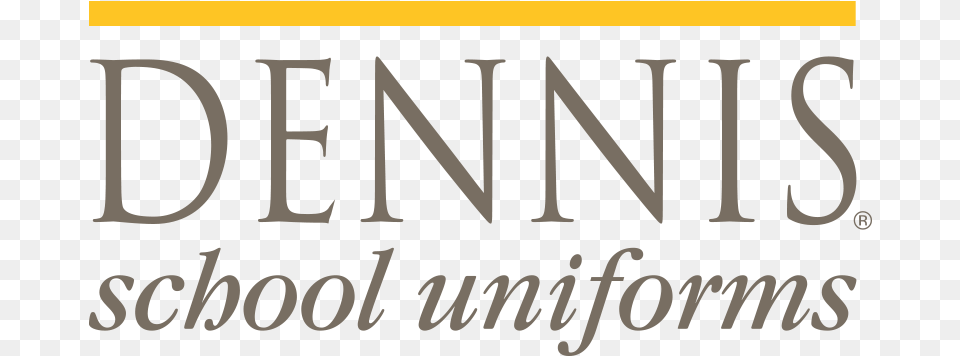 Dennis Uniform Logo Dennis Uniform School Uniforms, Text Free Transparent Png