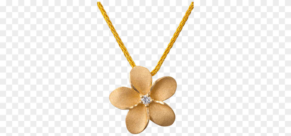 Denny Wong Plumeria Jewelry Dolphin Galleries Dolphingalleries, Accessories, Necklace, Pendant Png Image
