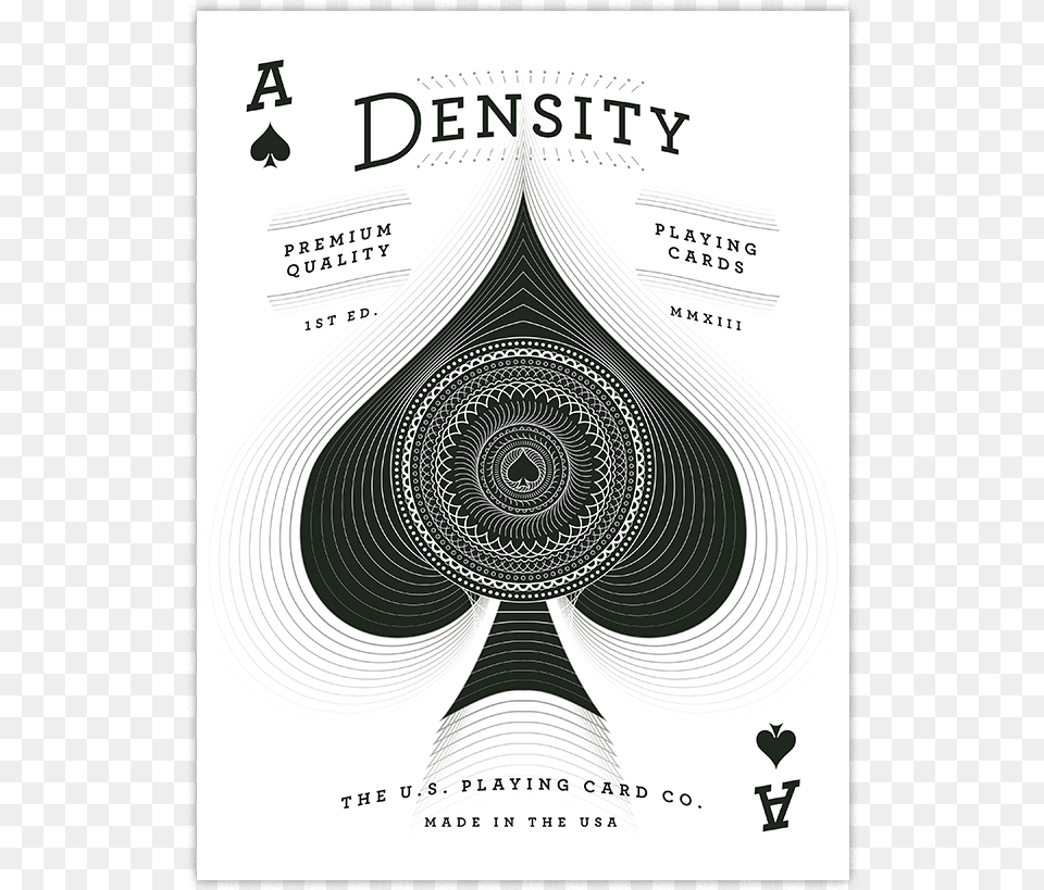 Density Deck A Spades Poster Original Playing Card, Advertisement, Publication, Book Free Png