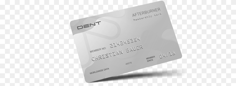 Dent Afterburner Loyalty Program Has 3 Different Membership Utility Software, Text, Business Card, Paper, Credit Card Free Transparent Png
