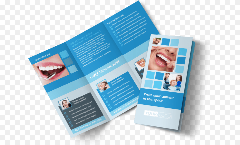 Dental Care Brochure Template Preview Event Planner Brochure Samples, Advertisement, Poster, Person, Baby Free Transparent Png