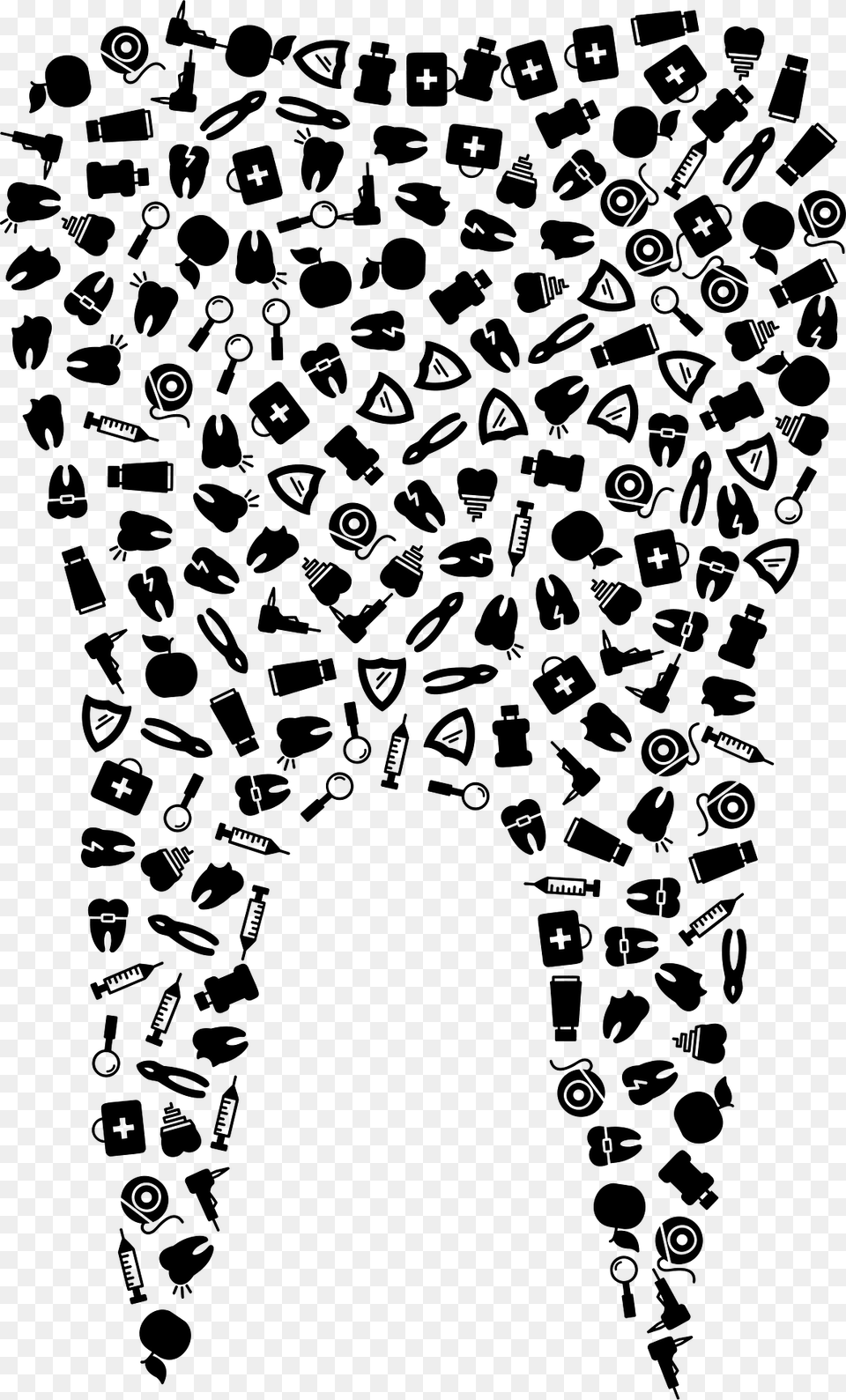 Dental Clipart, Art, Pattern, Text, Drawing Free Png