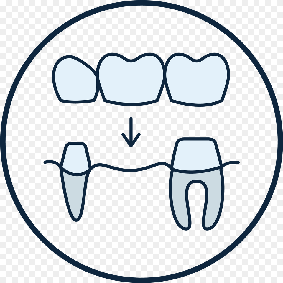 Dental Crown And Bridge Icon Transparent Cartoons Dental Crown And Bridge Icon, Body Part, Mouth, Person, Teeth Png Image