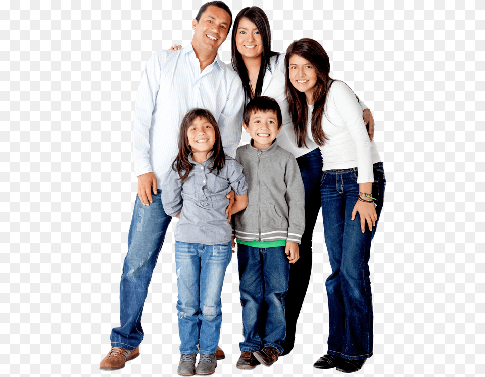 Dental Family, Person, People, Clothing, Pants Free Png Download