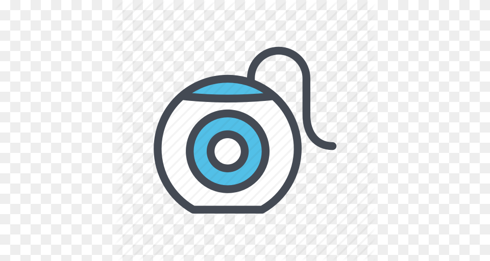 Dental Floss Flossing Hygiene Tooth Floss Icon, Weapon, Pottery Free Png