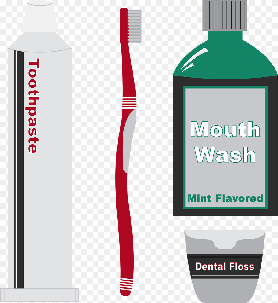 Dental Kit Clipart, Brush, Device, Tool, Toothpaste Png
