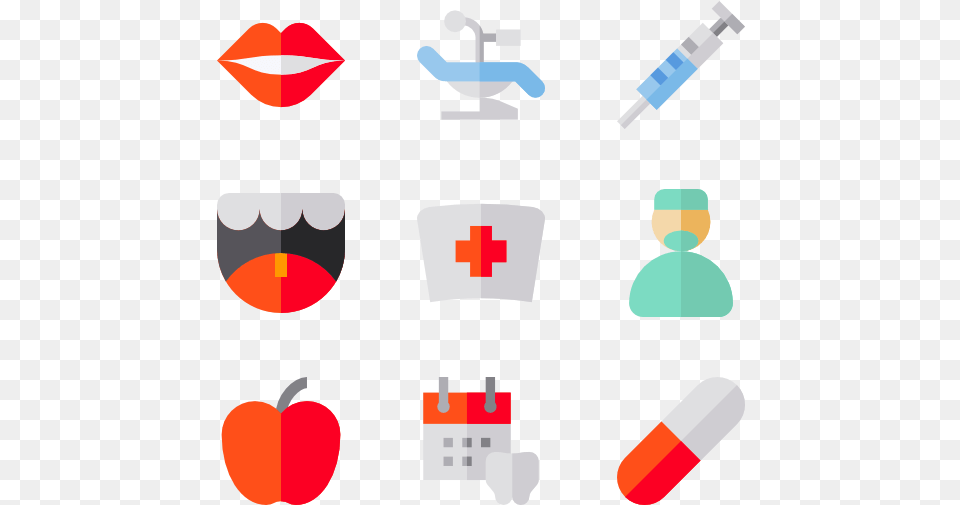 Dentist And Dental Care Dentist Flat Icon, First Aid Free Png Download