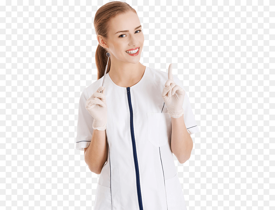 Dentist Girl Dentist, Finger, Body Part, Clothing, Coat Free Transparent Png