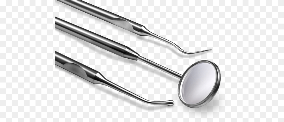 Dentist Tools, Cutlery, Spoon, Smoke Pipe Png Image