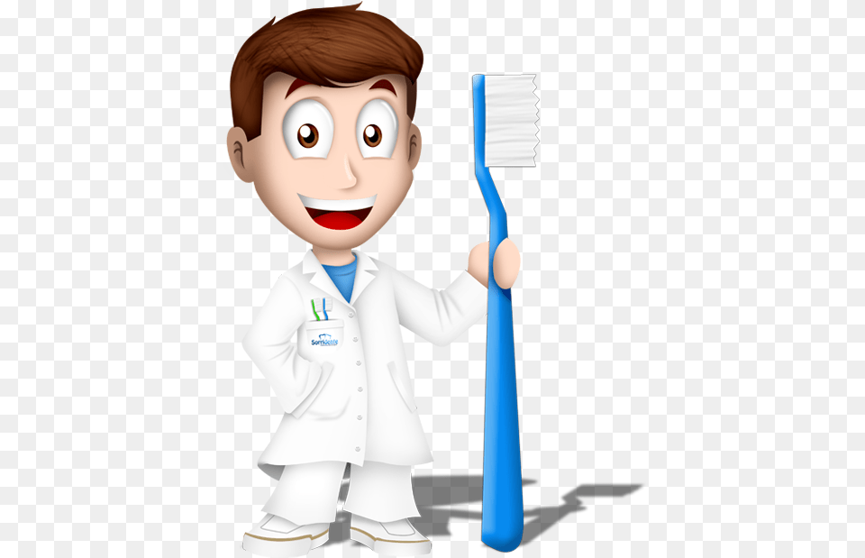 Dentista Imagenes De Profesiones Animadas Dentista, Brush, Tool, Device, Baby Free Png Download