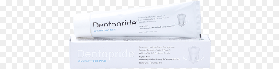 Dentopride Sensitive Toothpaste Label, Bottle, Lotion, Text Free Transparent Png