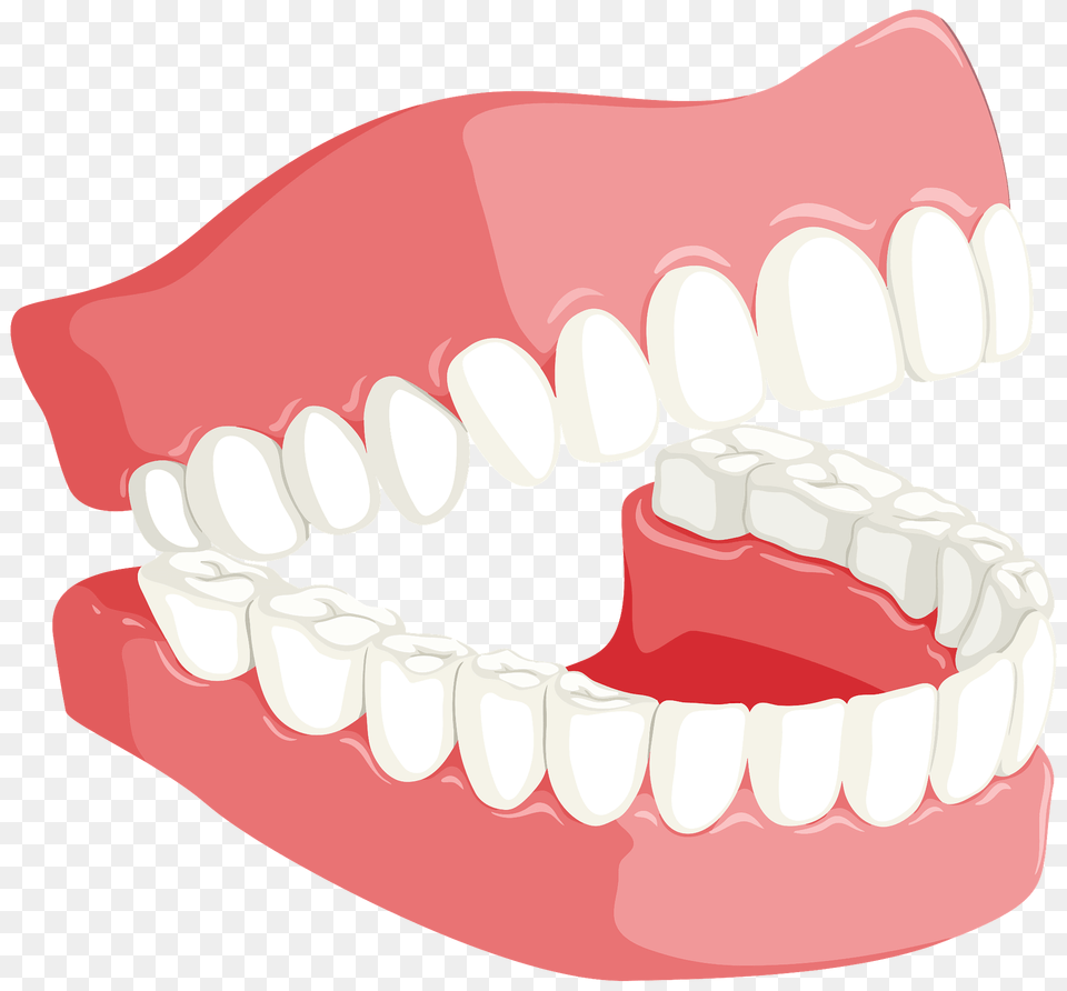 Dentures Clipart, Body Part, Mouth, Person, Teeth Png Image