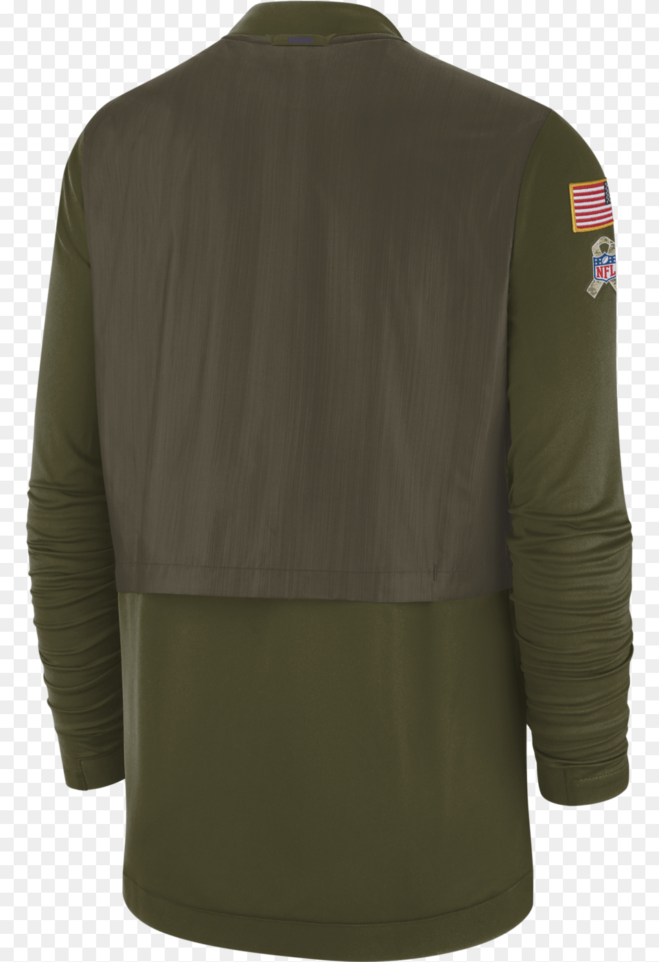 Denver Broncos 2018 Nike Salute To Service Green Full Polar Fleece, Clothing, Coat, Jacket, Long Sleeve Png Image