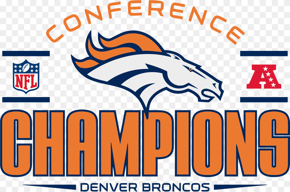 Denver Broncos Afc Champions Logo Afc Champions Logo, Scoreboard Png