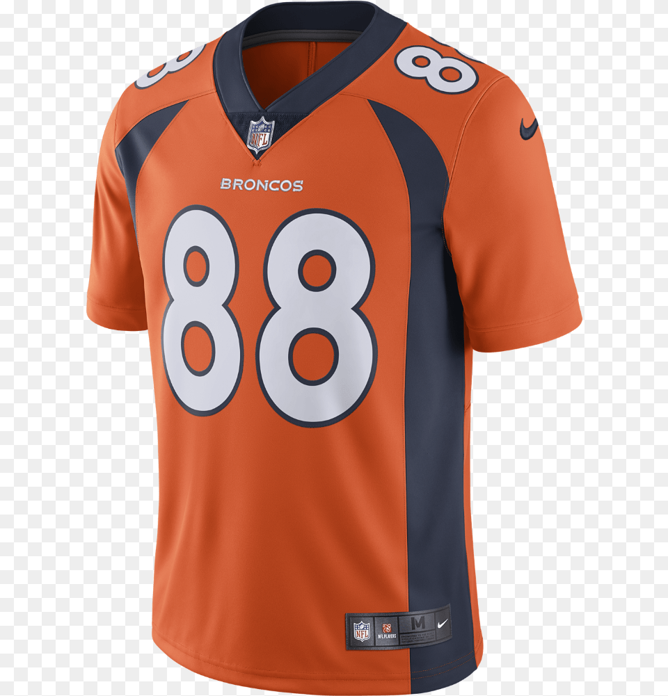 Denver Broncos Jersey, Clothing, Shirt, Person Free Png