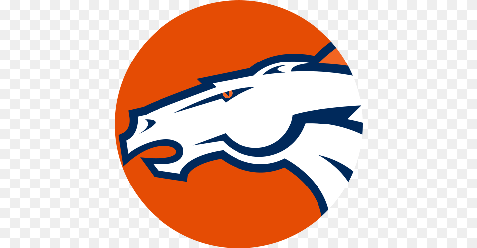 Denver Broncos Line Clip Art Denver Broncos Denver Broncos Logo Under 500 Kb, Badge, Symbol Free Png Download