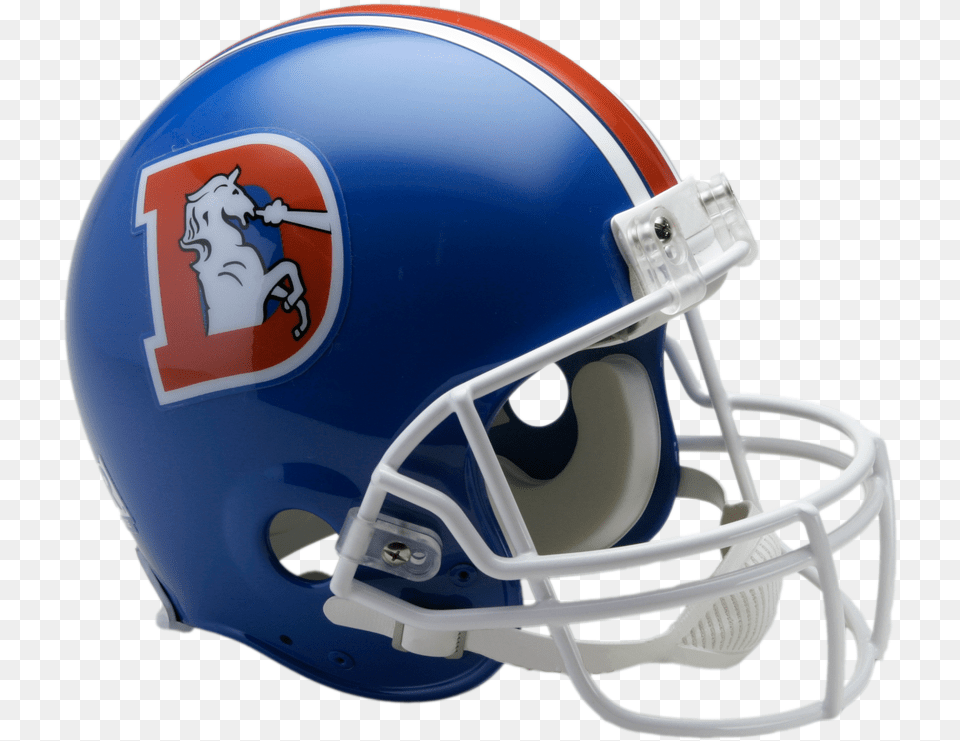 Denver Broncos Vsr4 Authentic Throwback Helmet Denver Broncos Helmet, American Football, Football, Football Helmet, Sport Png