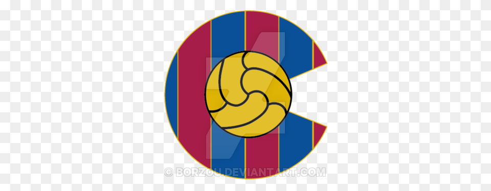 Denver Fc Barcelona Logo, Ball, Football, Soccer, Soccer Ball Free Png