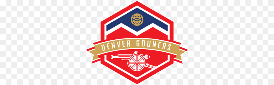 Denver Gooners, Badge, Logo, Symbol, Emblem Free Png