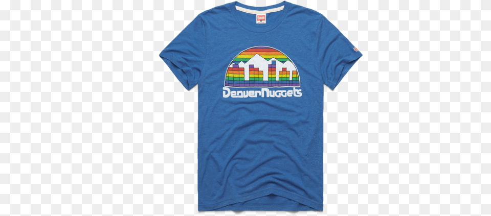 Denver Nuggets 81 Retro Nba Basketball Navy Blue Braves Shirt, Clothing, T-shirt Png