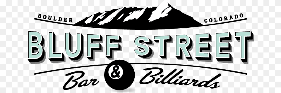 Denver Nuggets Bluff Street Bar Billiards, Text, Symbol Free Png