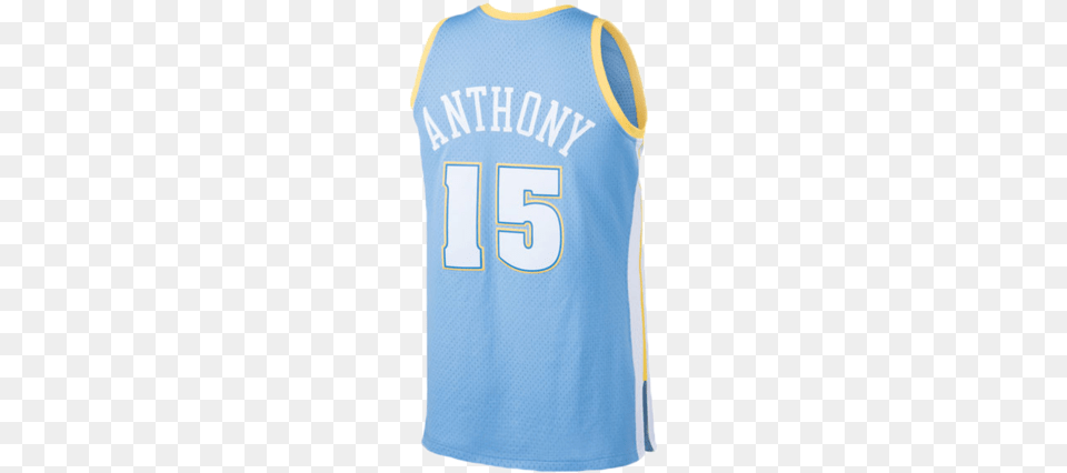 Denver Nuggets Carmelo Anthony Light Blue Swingman Nuggets Carmelo Anthony Jersey, Clothing, Shirt, T-shirt Png