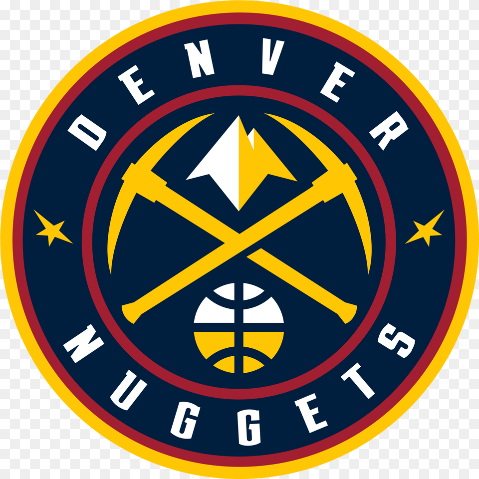 Denver Nuggets Logos Logo De Denver Nuggets, Emblem, Symbol, Road Sign, Sign Free Png