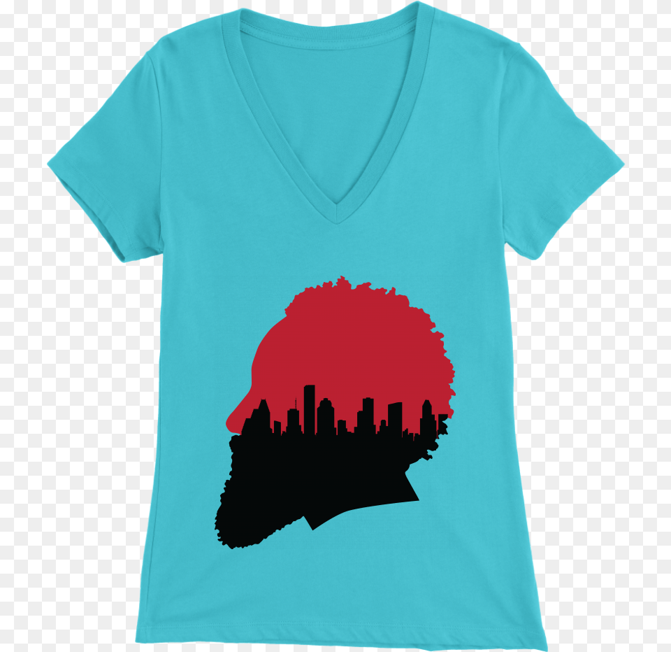 Denver Skyline Silhouette Clutch City, Clothing, T-shirt, Shirt Png Image
