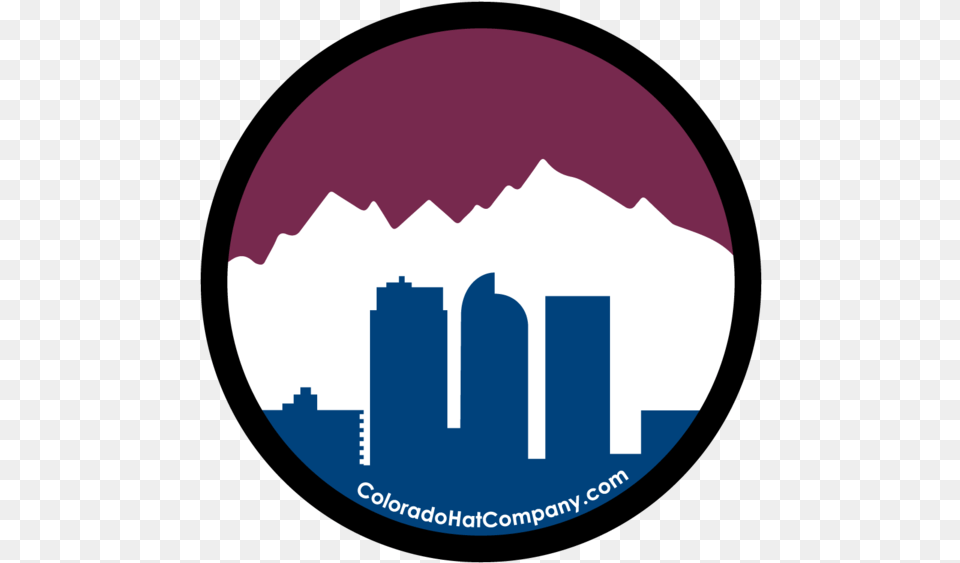 Denver Skyline Sticker Vertical, Logo, City, Photography Png Image