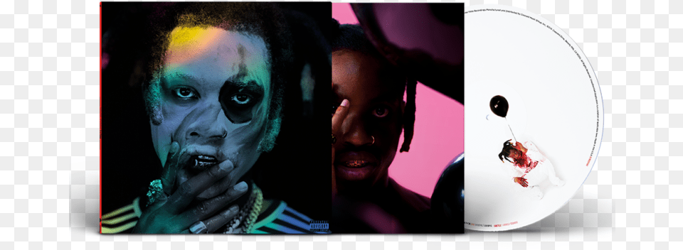 Denzel Curry Taboo Vinyl, Art, Collage, Finger, Baby Png Image