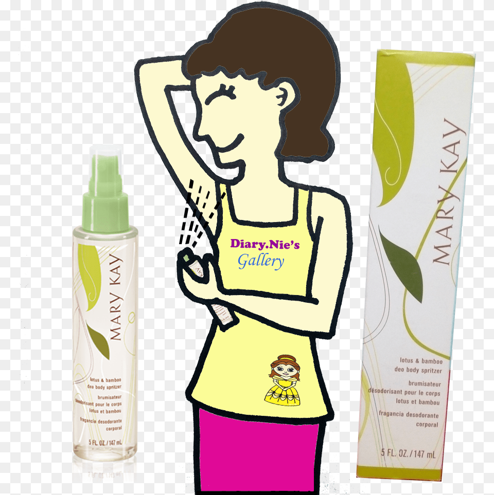 Deo Body Spritzer Mary Kay, Person, Bottle, Face, Head Free Png Download