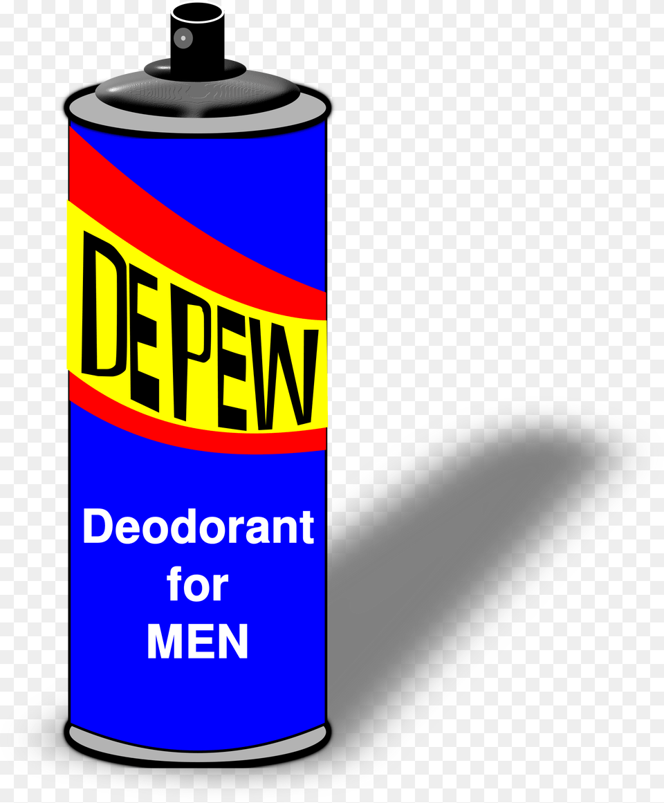 Deodorant Clip Arts Cylinder, Can, Spray Can, Tin Free Png