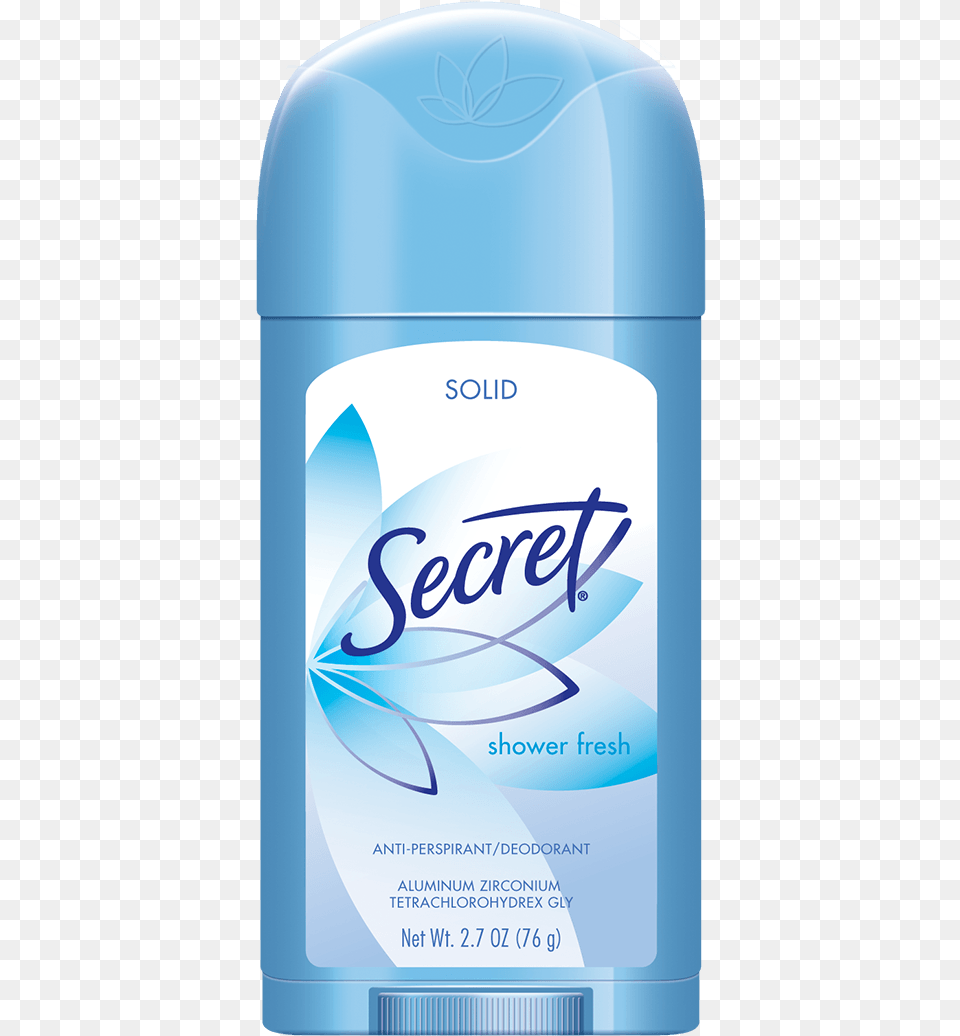Deodorant Image With Transparent Background Secret Anti Perspirant Deodorant Invisible Solid Unscented, Cosmetics Free Png