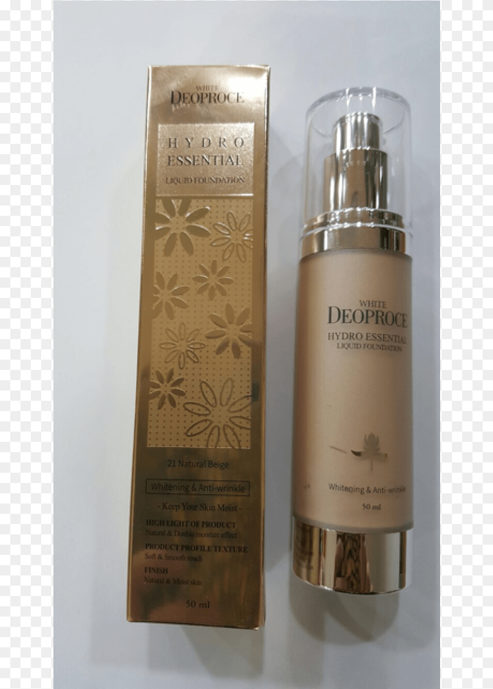 Deoproce Hydro Essential Liquid Foundation, Bottle, Shaker, Cosmetics Free Transparent Png