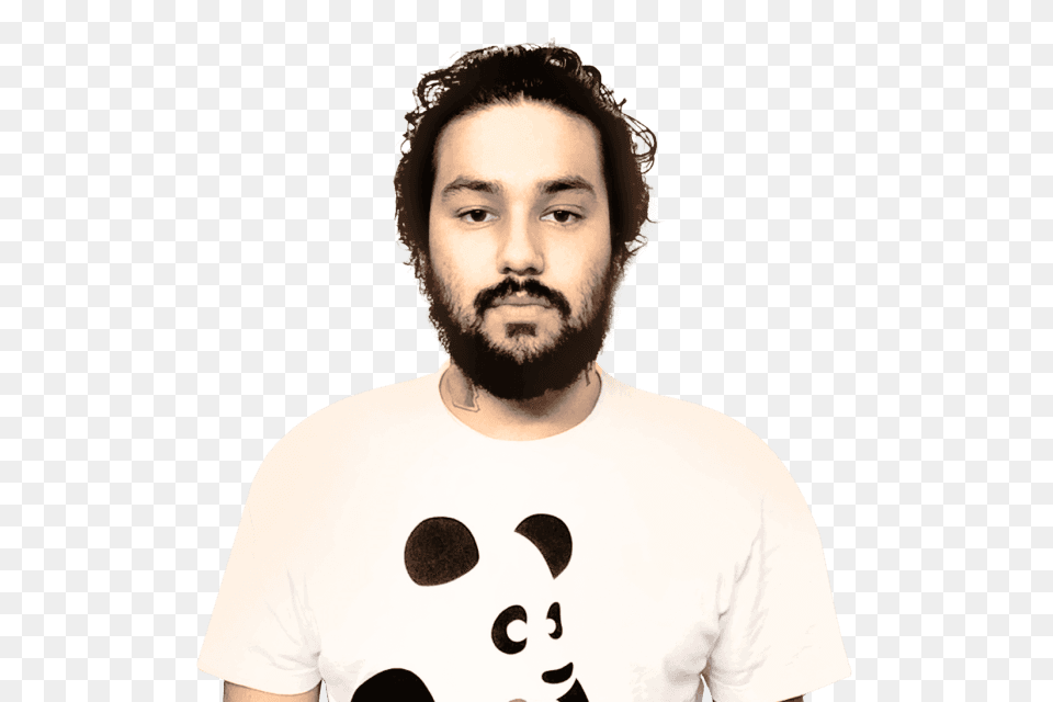 Deorro, T-shirt, Beard, Clothing, Face Free Transparent Png