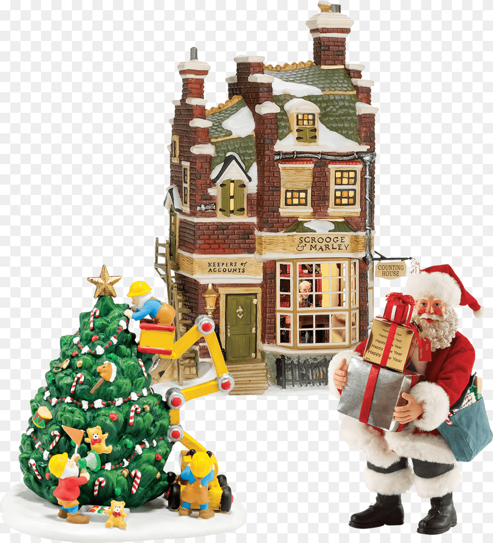 Department 56 Dickens Christmas Carol, Baby, Person, Christmas Decorations, Festival Free Transparent Png