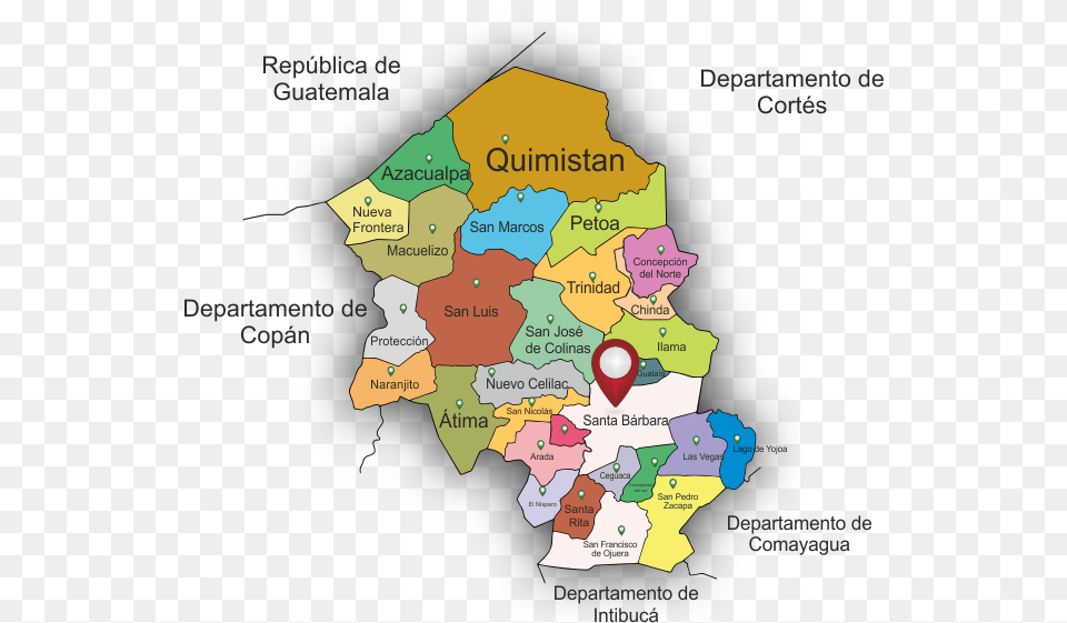 Department Of Cortes Honduras, Chart, Plot, Map, Atlas Free Png Download