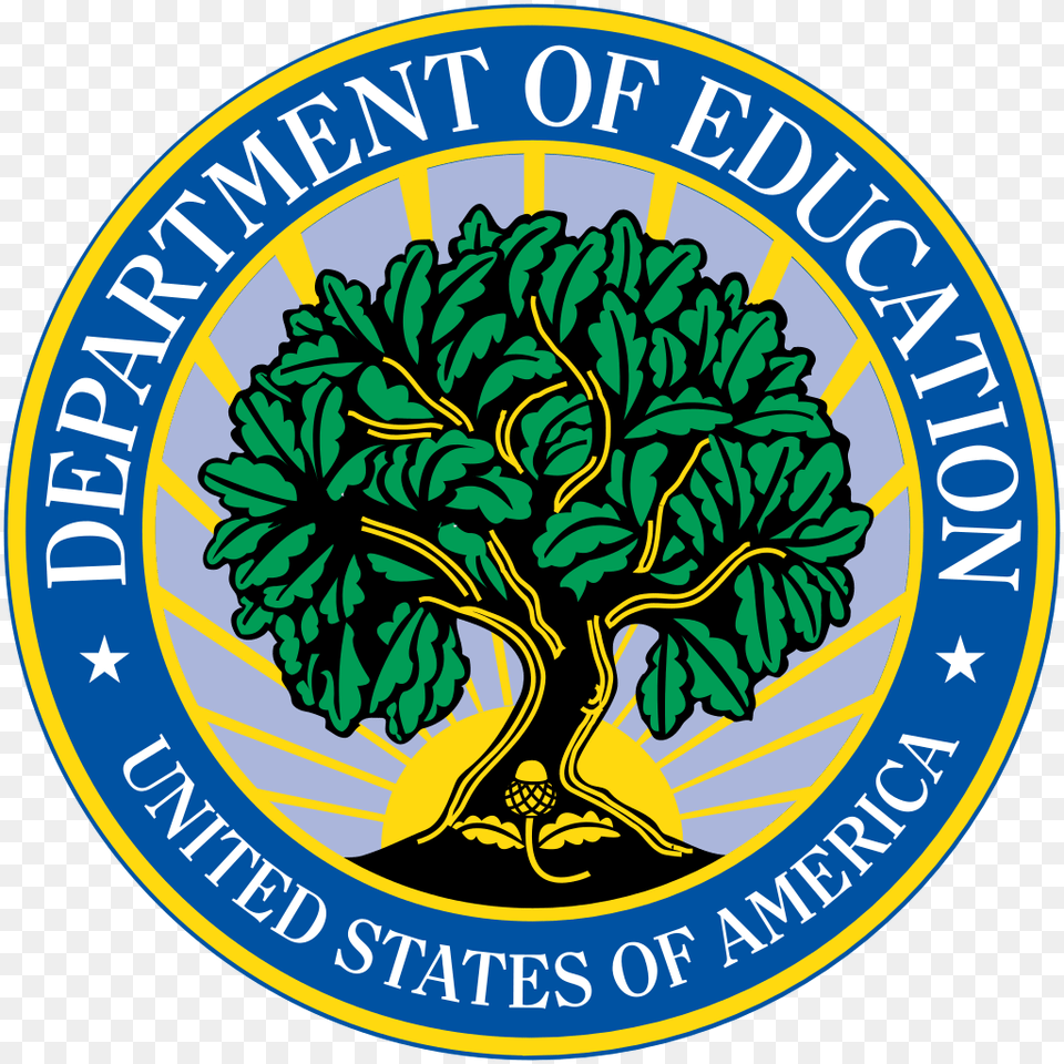 Department Of Education Seal Us Department Of Education, Logo, Plant, Tree, Emblem Png Image