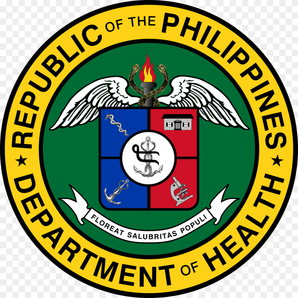 Department Of Health Food Pyramid Doh Logo Philippines, Emblem, Symbol, Animal, Bird Png Image