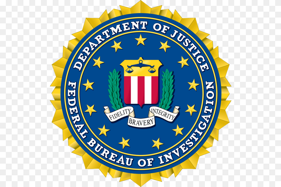 Department Of Justice Fbi, Badge, Logo, Symbol, Emblem Free Png
