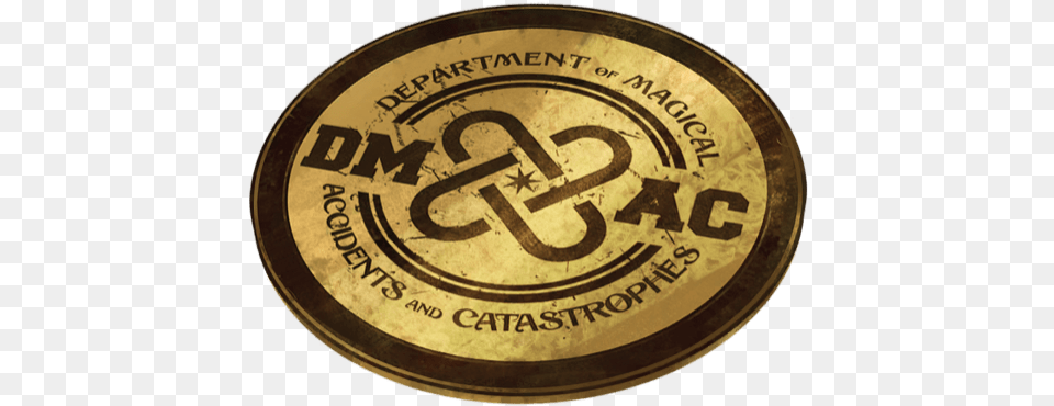 Department Of Magical Accidents And Department Of Magical Accidents And Catastrophes, Gold, Logo Free Png
