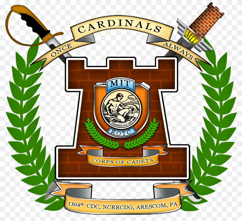 Department Of Military Science Tactics, Architecture, Building, Emblem, Factory Free Transparent Png