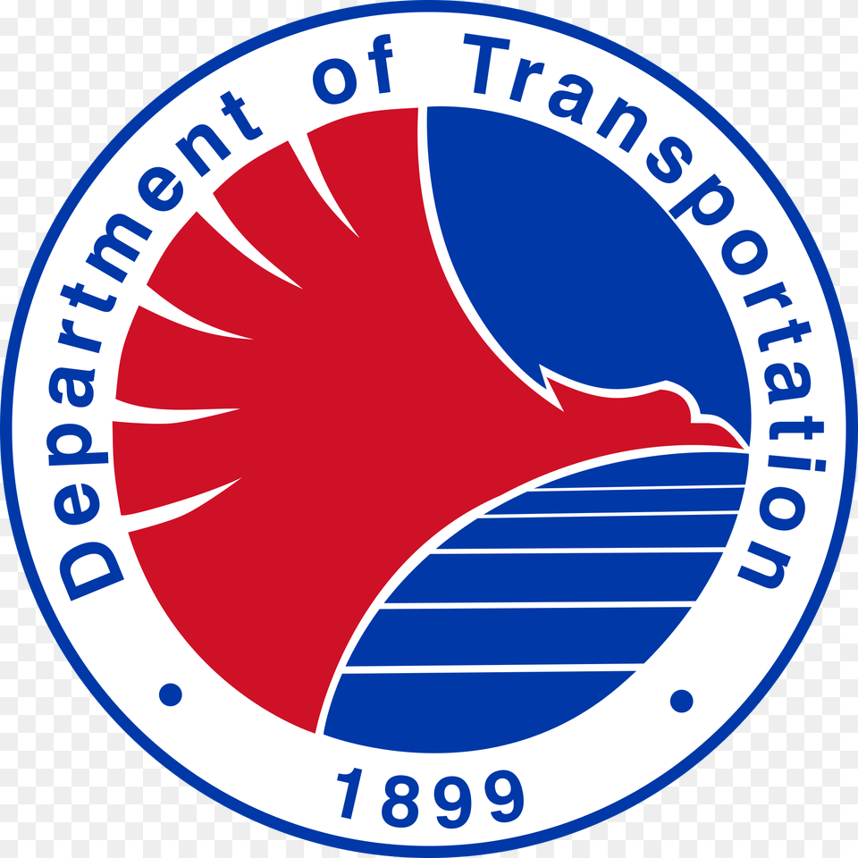 Department Of Transportation Logo Philippines, Badge, Symbol, Emblem, Disk Png