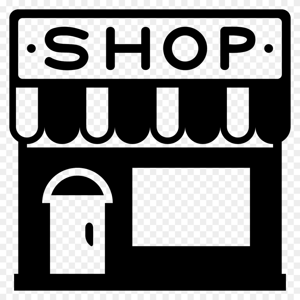 Department Store Emoji Clipart, Bus Stop, Outdoors, Sign, Symbol Png Image