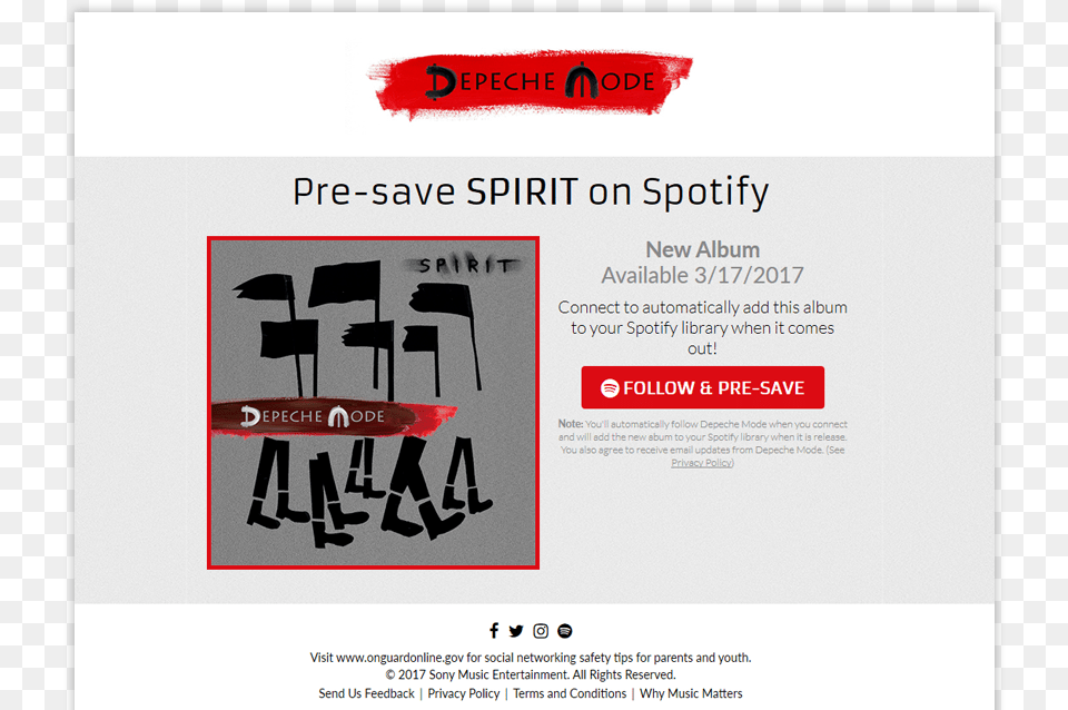 Depeche Mode Spirit Presave For Spotify Flyer, Advertisement, Poster, Adult, Male Png Image