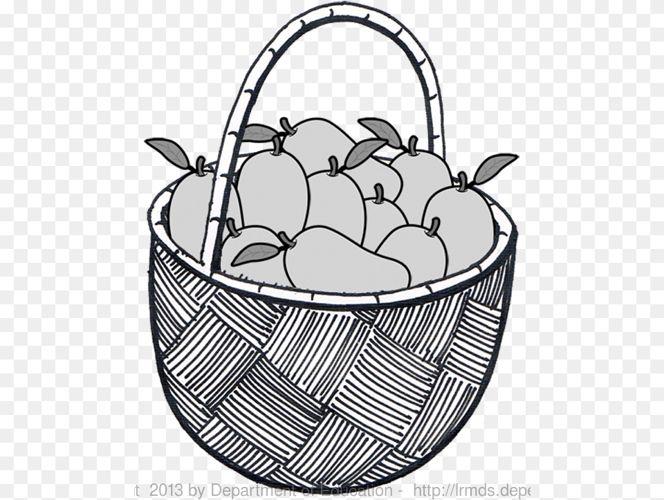 Deped Learning Portal Mango In Basket Clipart, Accessories, Bag, Handbag Free Png Download