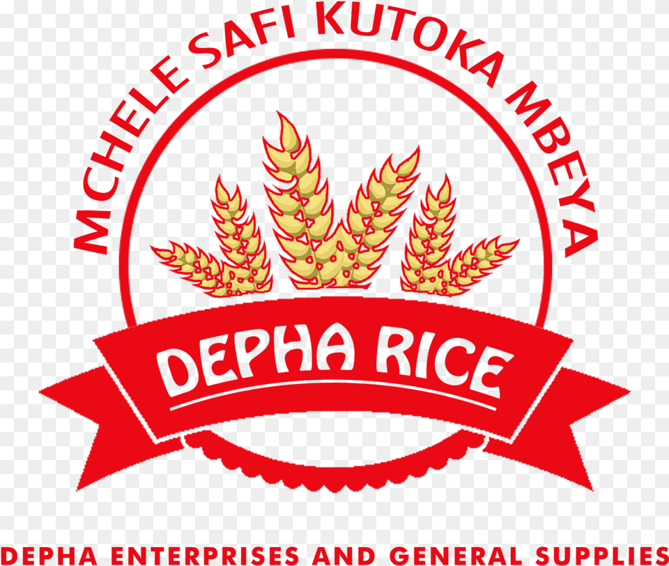 Depha Rice Natural Taste Logo, Symbol, Emblem, Animal, Poultry Free Transparent Png